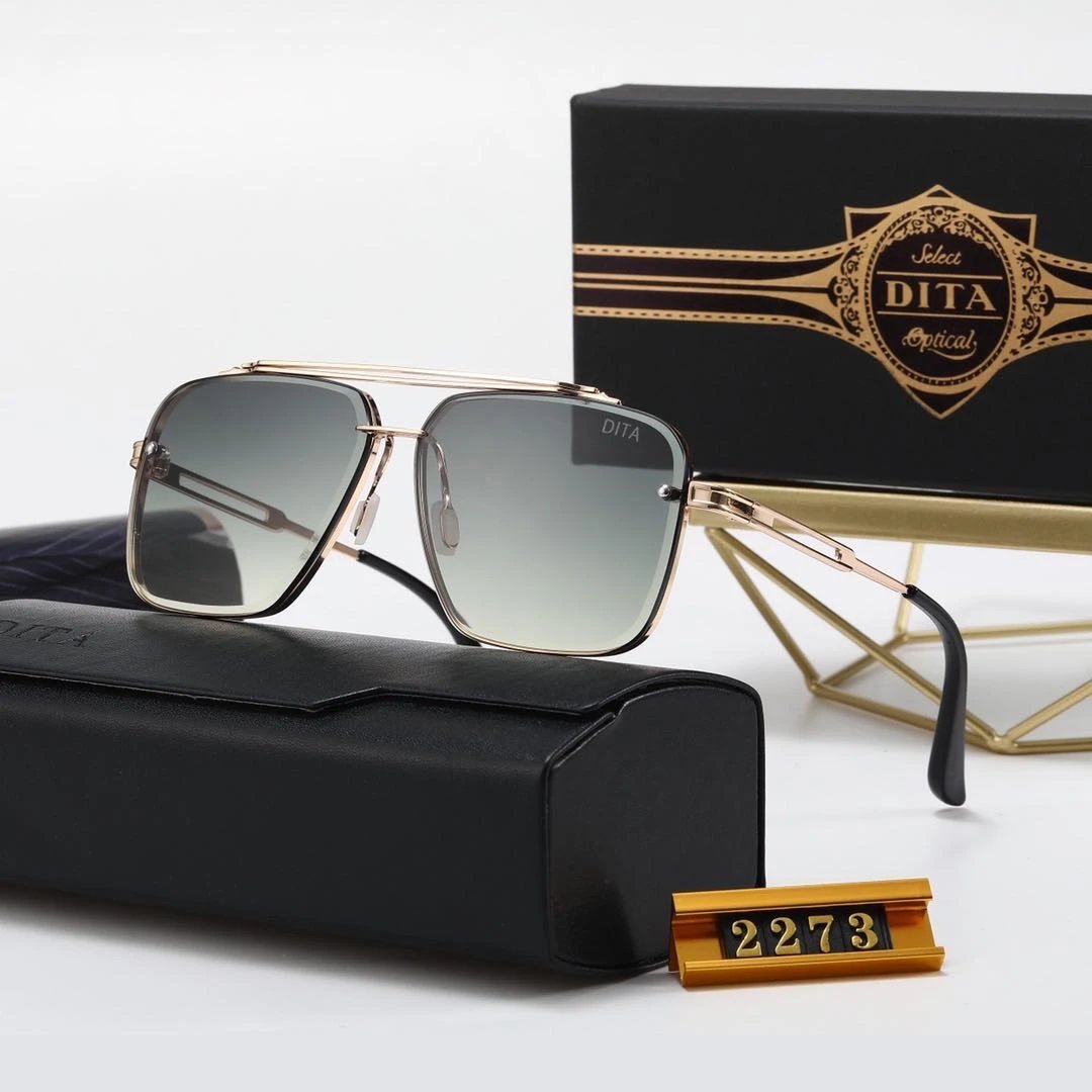 DITA 7391 Black Gradient Aviator Sunglasses - 17
