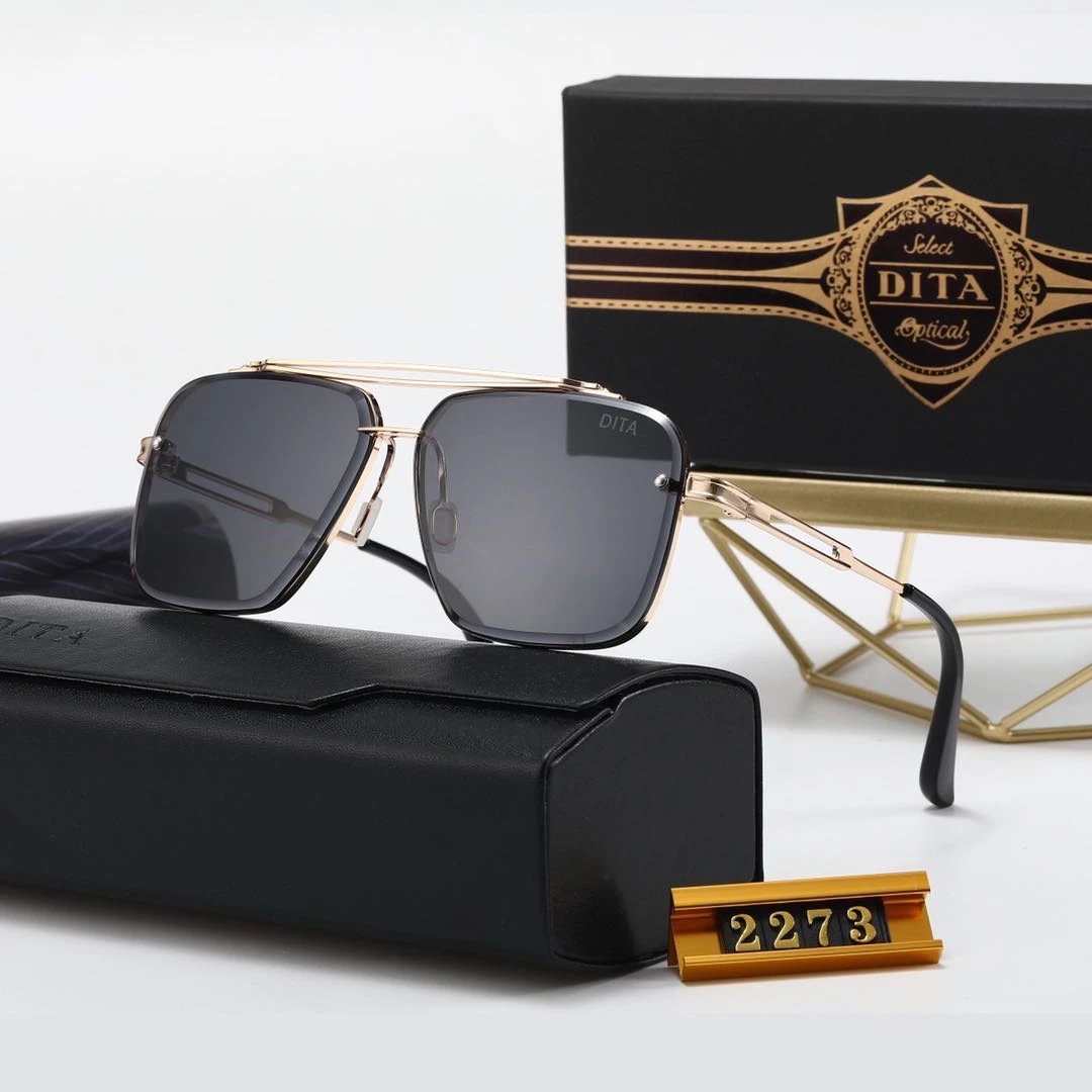 DITA 7391 Black Gradient Aviator Sunglasses - 13