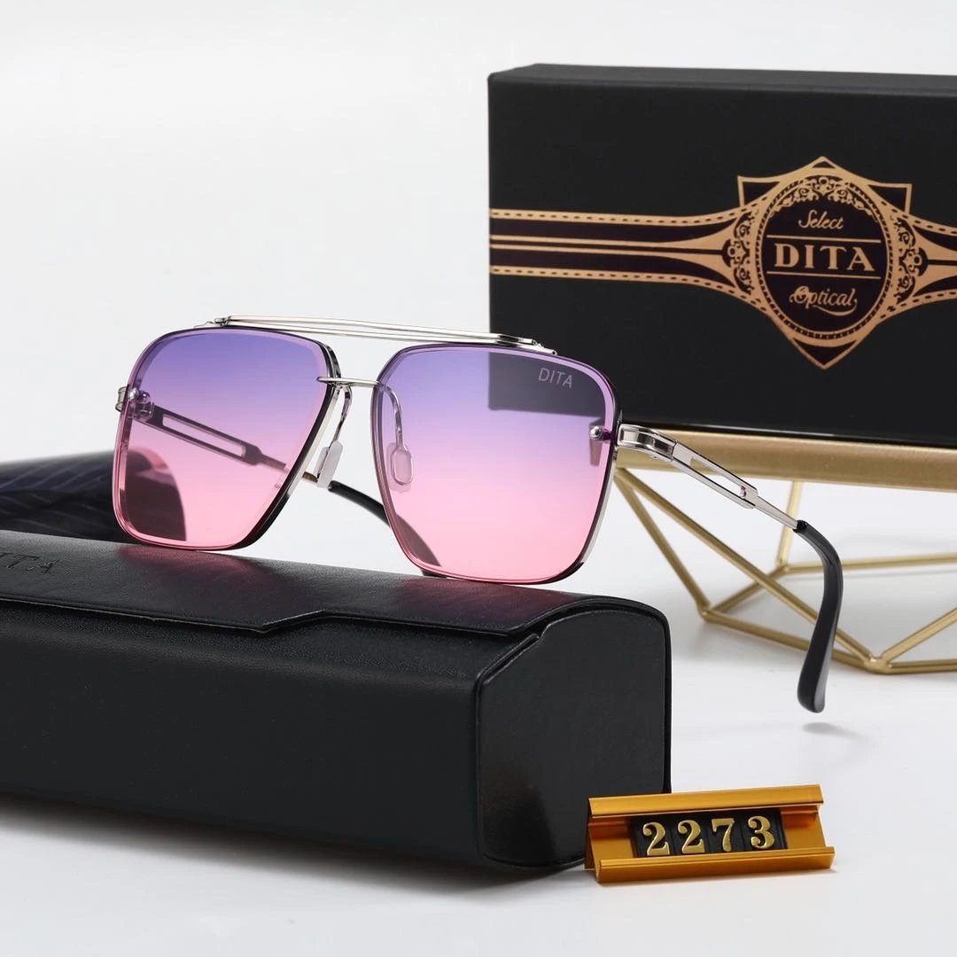 DITA 7391 Black Gradient Aviator Sunglasses - 16