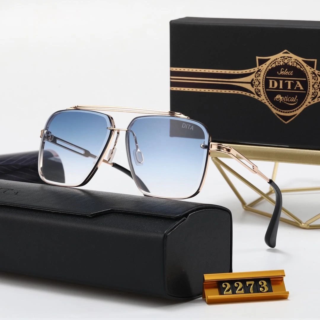 DITA 7391 Black Gradient Aviator Sunglasses - 15