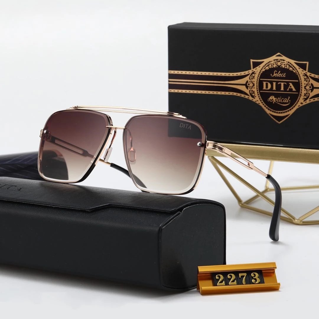 DITA 7391 Black Gradient Aviator Sunglasses - 14