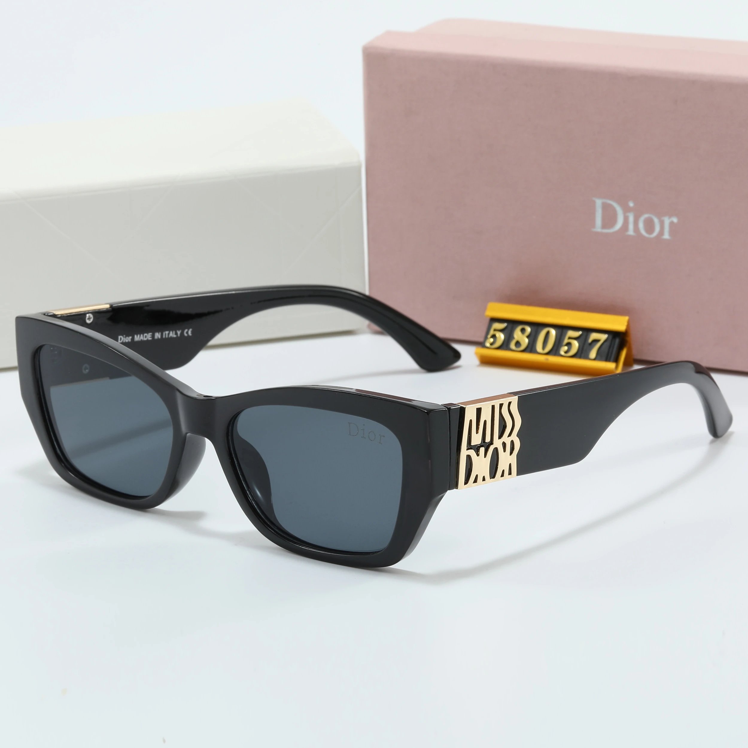 Dior CD Icon Rimless Sunglasses Purple Gradient - 16
