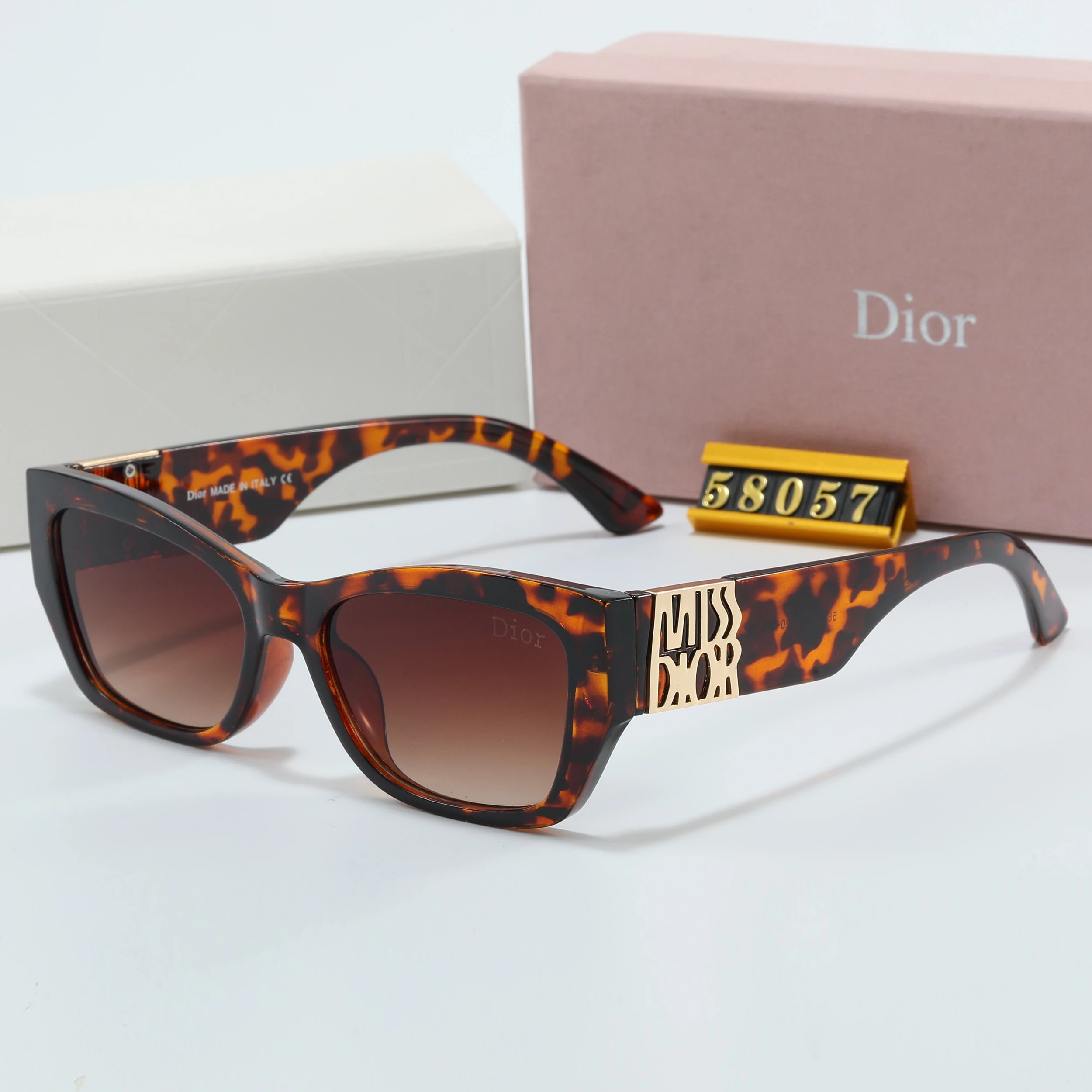 Dior CD Icon Rimless Sunglasses Purple Gradient - 15