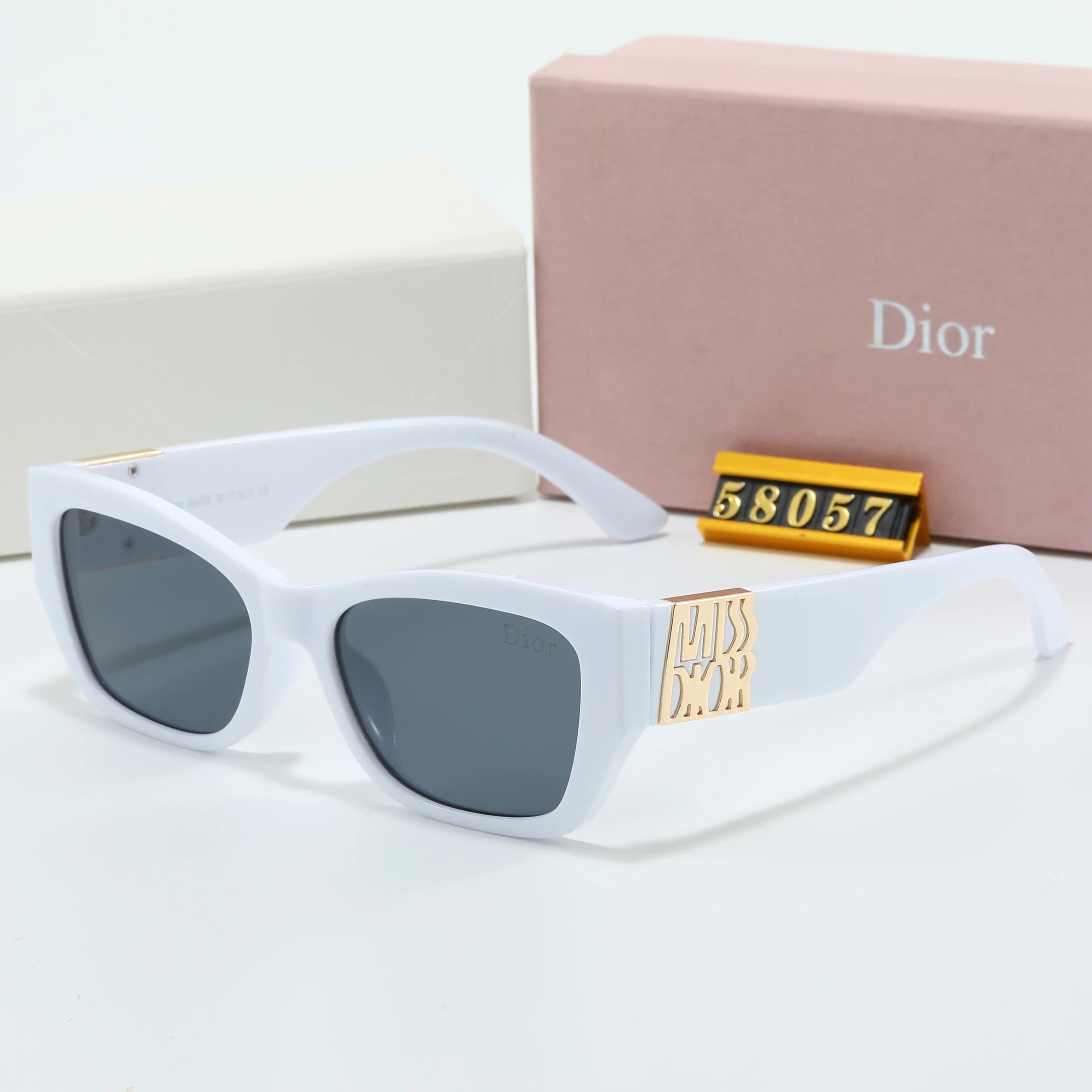 Dior CD Icon Rimless Sunglasses Purple Gradient - 14