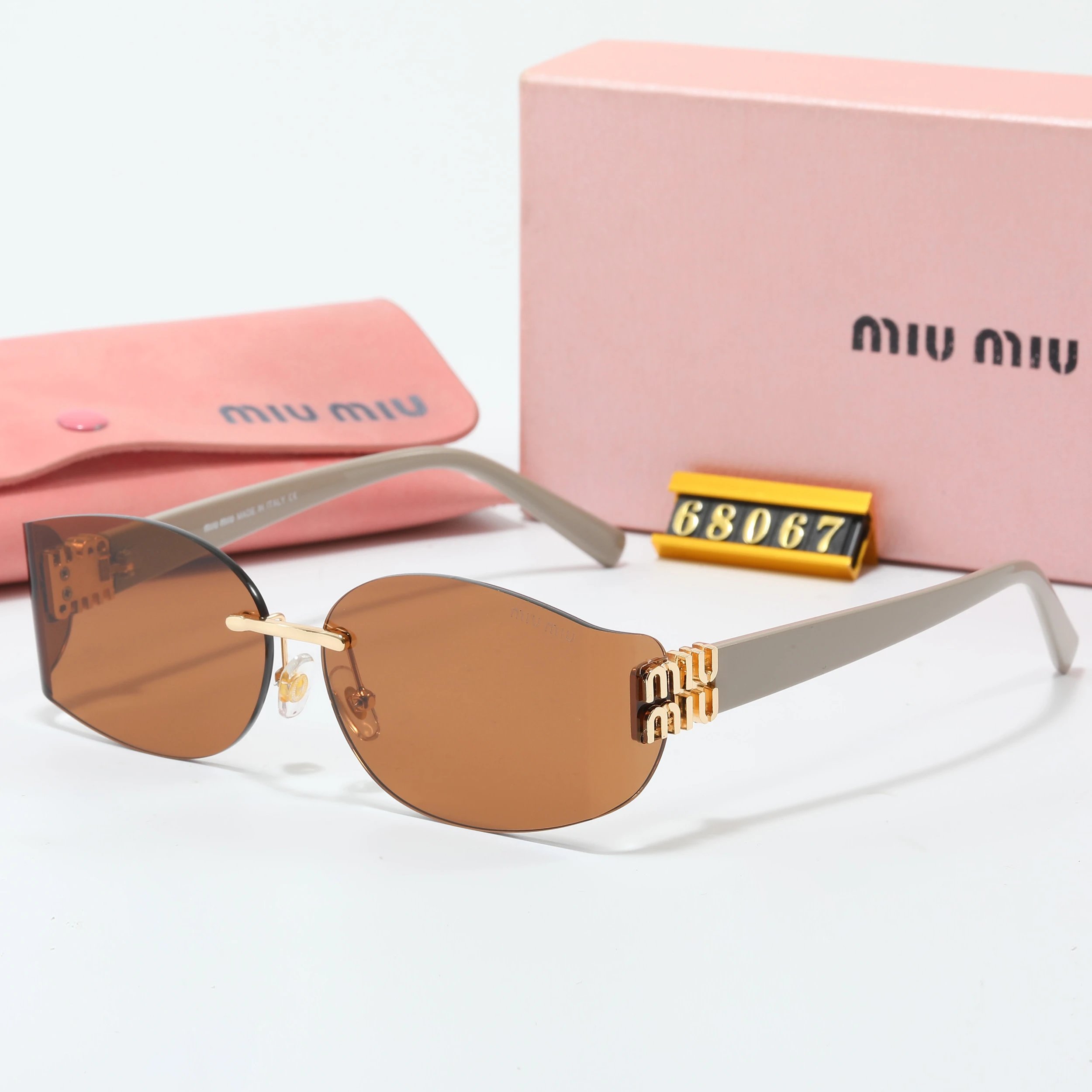 Miu Miu Square Frame Optical Glasses Black - 15