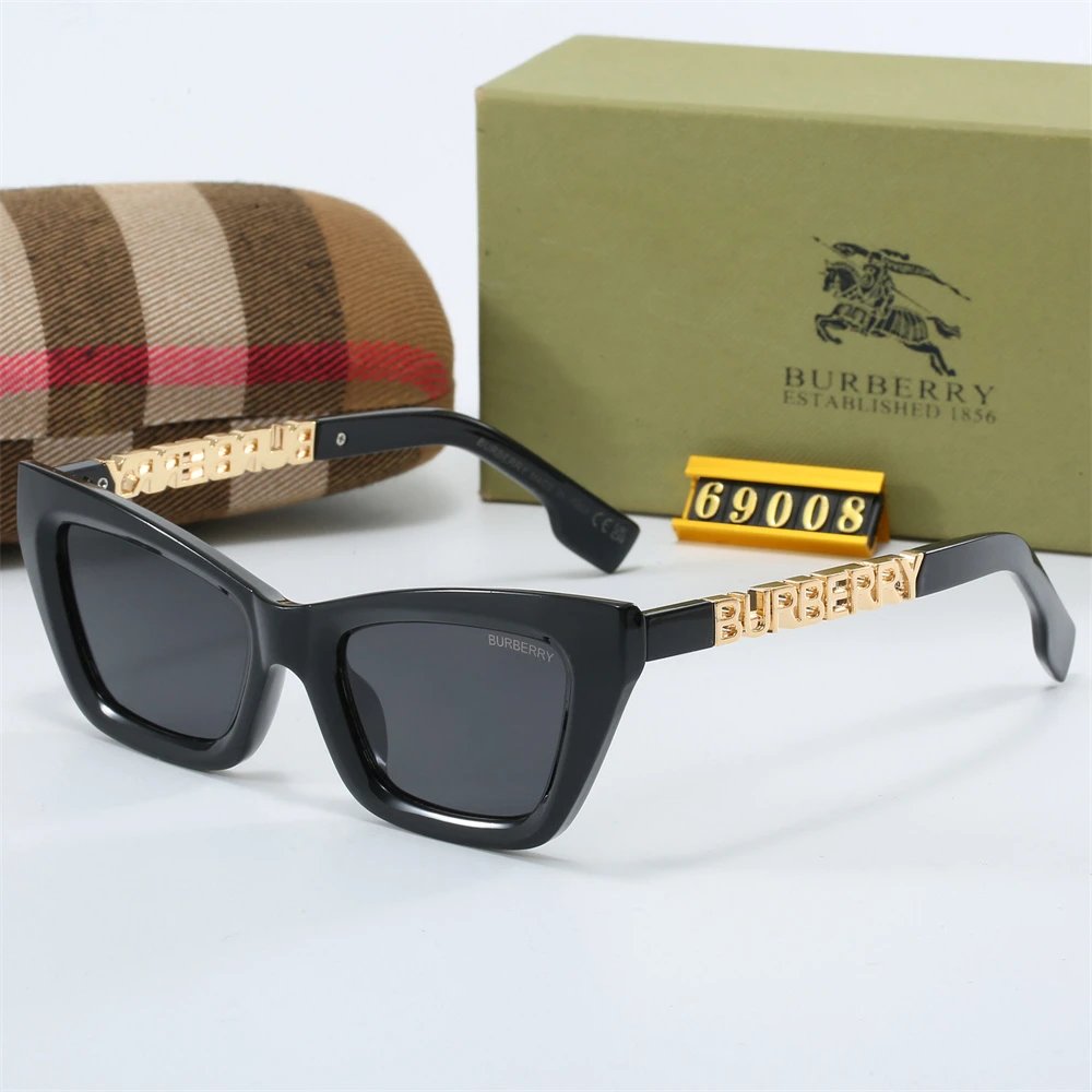 Burberry Square Frame Brown Gradient Sunglasses - 15