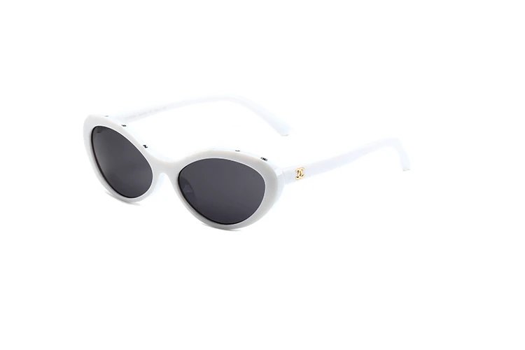 Chanel Shield Sunglasses Black and White Sunglasses - 14