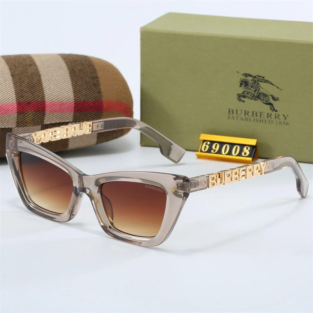 Burberry Square Frame Brown Gradient Sunglasses - 13