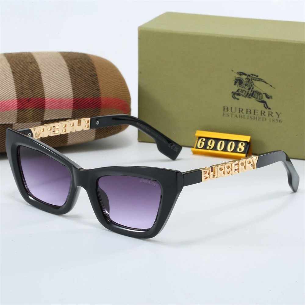 Burberry Square Frame Brown Gradient Sunglasses - 14