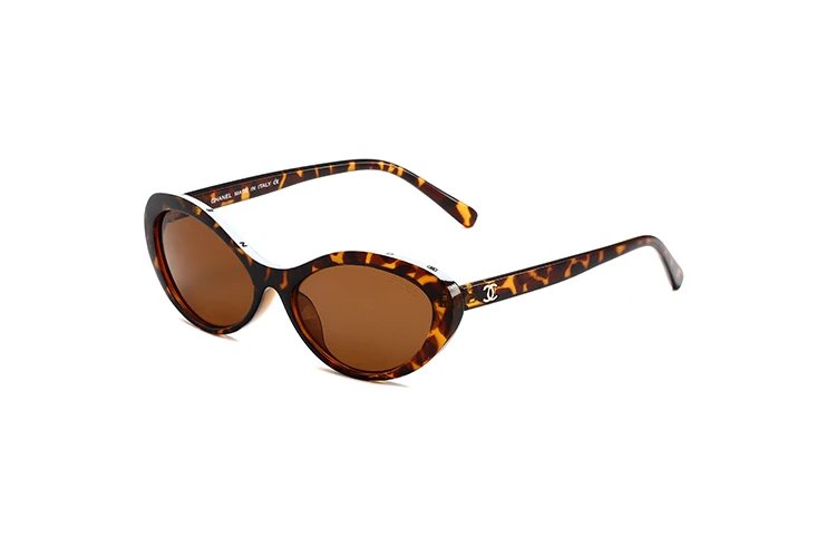 Chanel Shield Sunglasses Black and White Sunglasses - 18