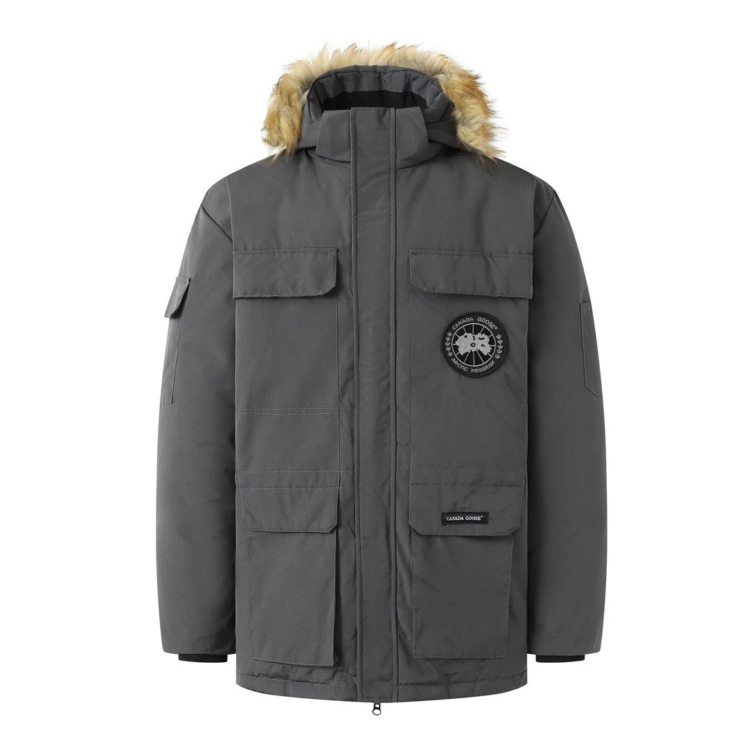 Long style - graphite gray black color