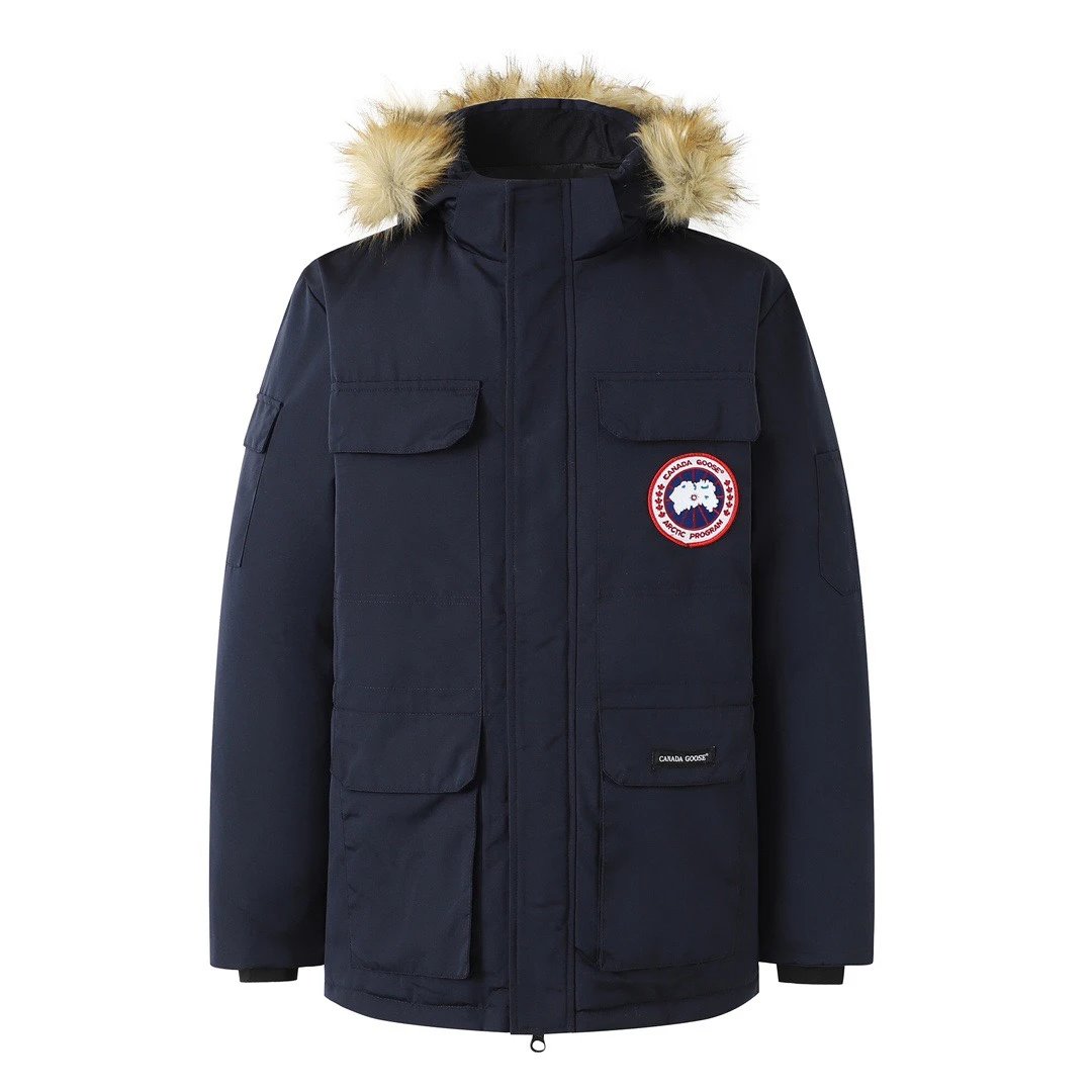 Long style - navy blue