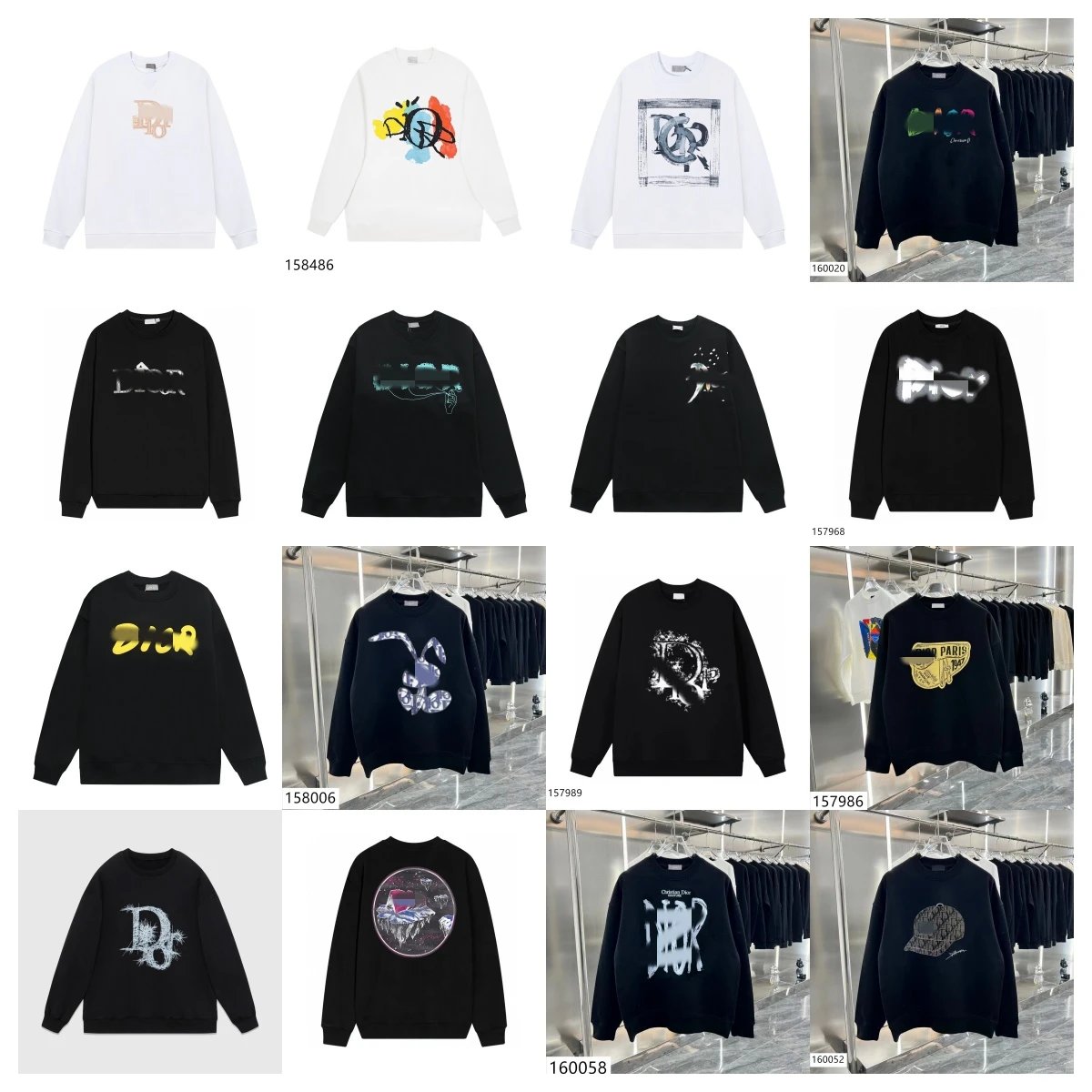 Designer Sweatshirts #9 (31 Colorways)