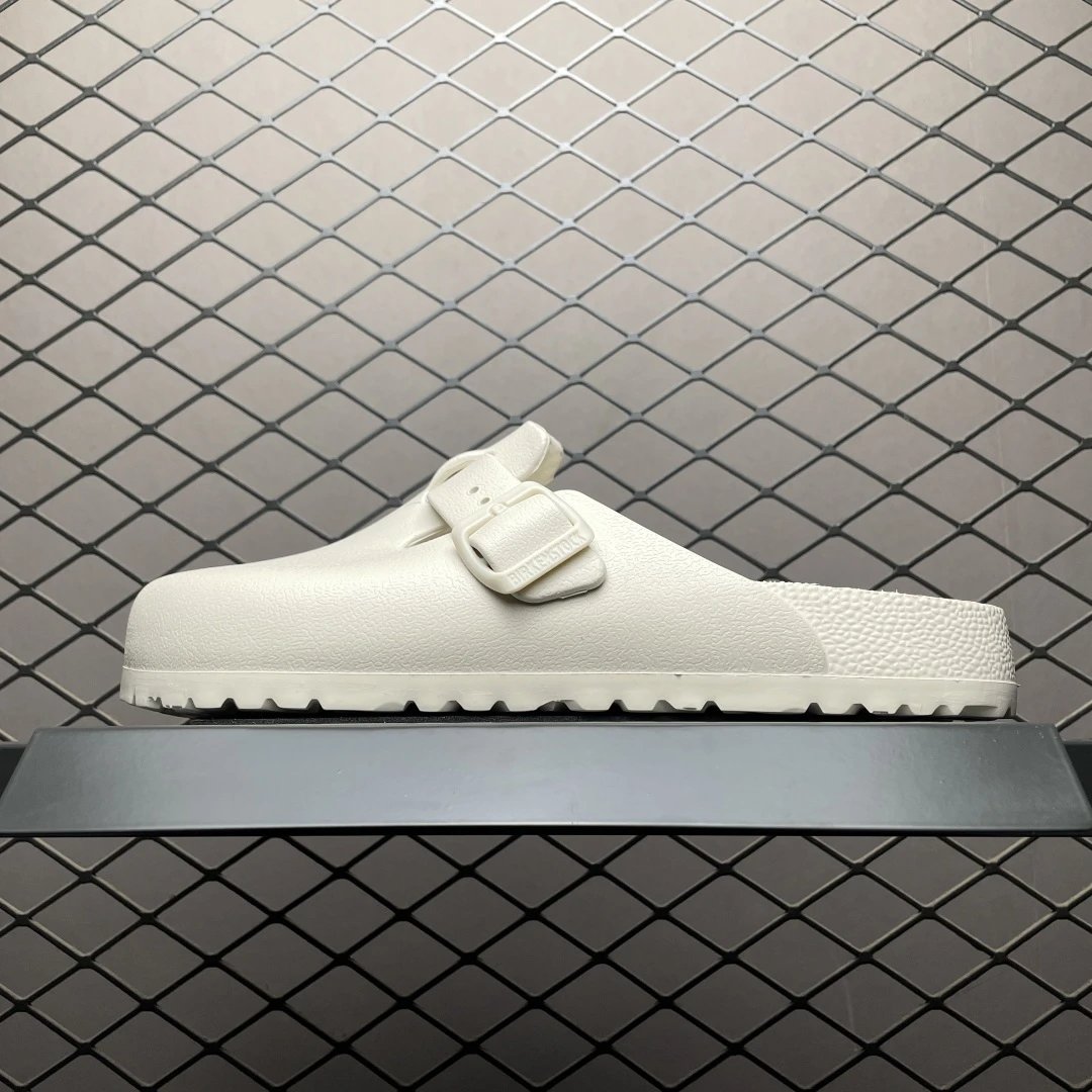 Half Baotou Mule Slippers | Beige
