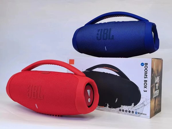 JBL Boombox 3 Portable Speaker Red and Blue product listing in Litbuy spreadsheet finds