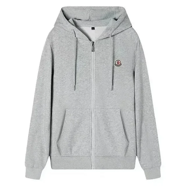 Moncler Hoodies & Sweatshirts Zip-Up Hooded Sweatshirt with Kangaroo Pockets product detail image 10