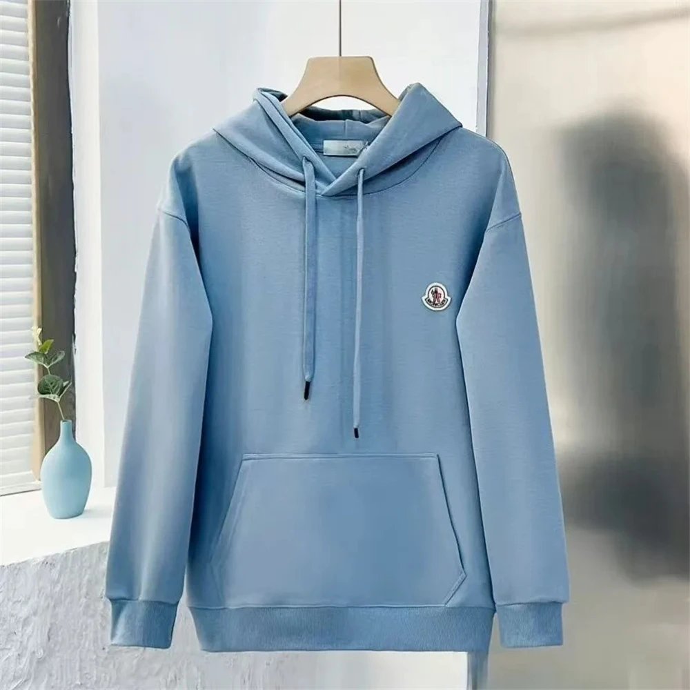 Moncler Hoodies & Sweatshirts Zip-Up Hooded Sweatshirt with Kangaroo Pockets — DD-LMWY-0072