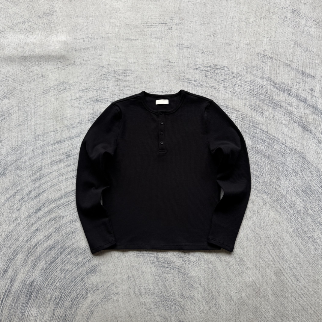 Digital Black Long Sleeve T-Shirt