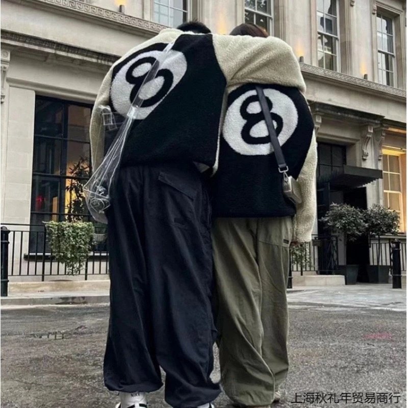 Off-White 8-Ball Fleece Jacket Army Green/Black - 7