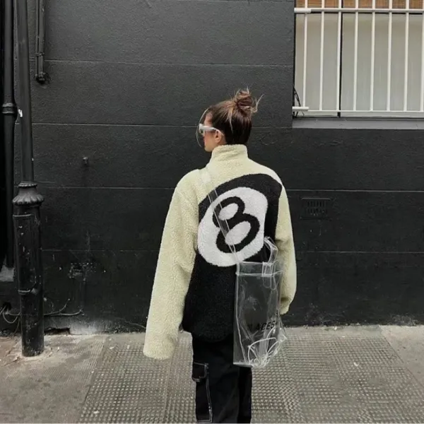 Off-White 8-Ball Fleece Jacket Army Green/Black - 5