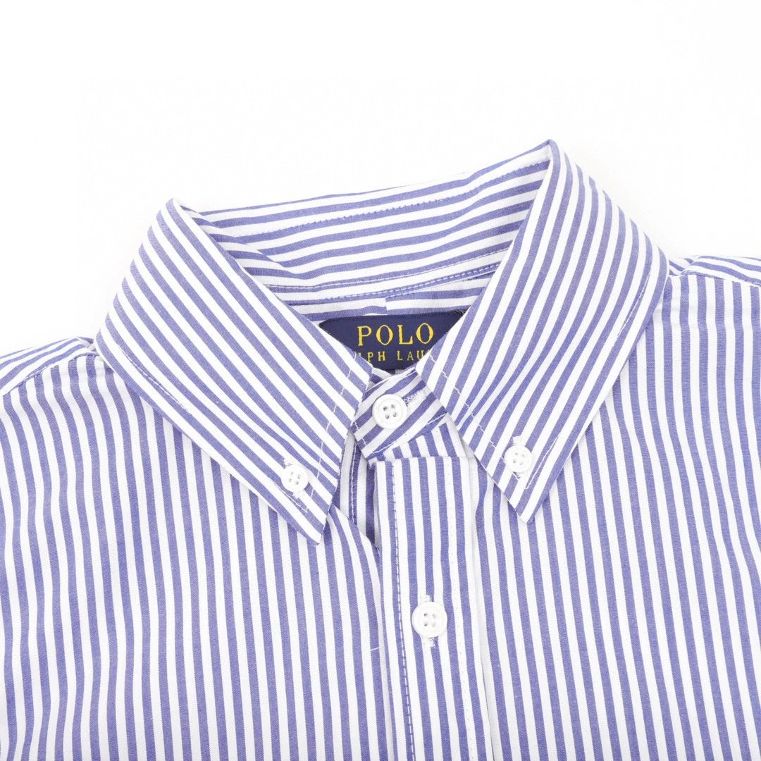 Ralph Lauren Classic Fit Striped Button-Down Shirt - 13