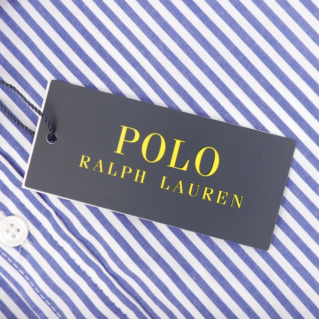 Ralph Lauren Classic Fit Striped Button-Down Shirt - 12