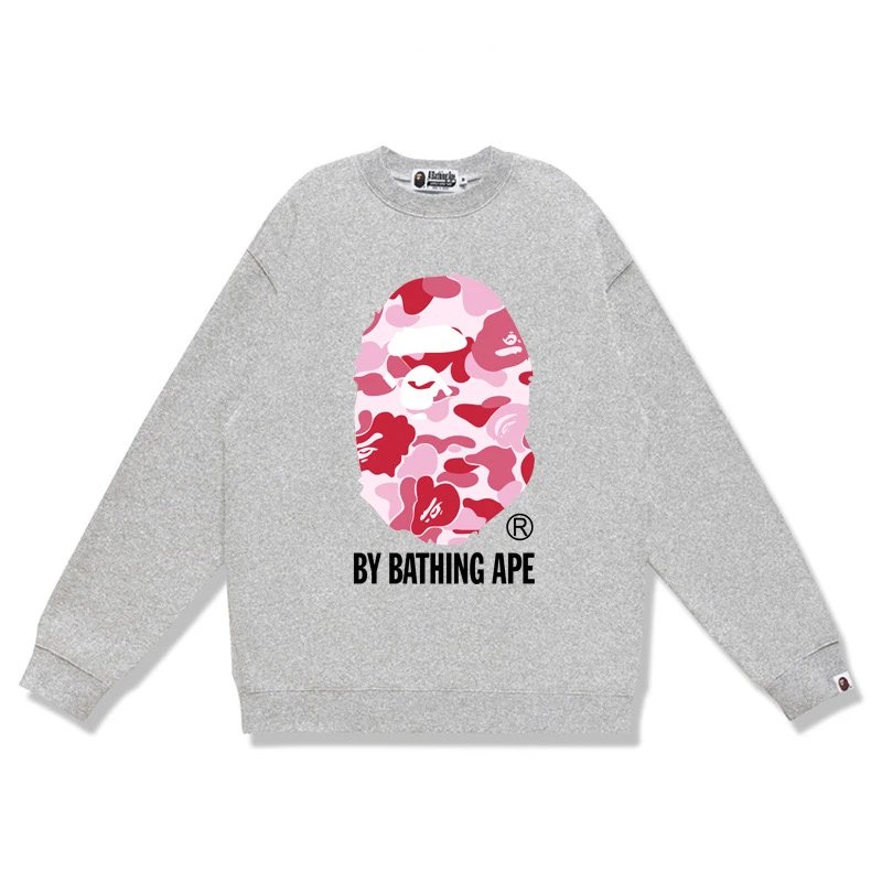 A Bathing Ape Red Camo Ape Head Graphic Hoodie - 4