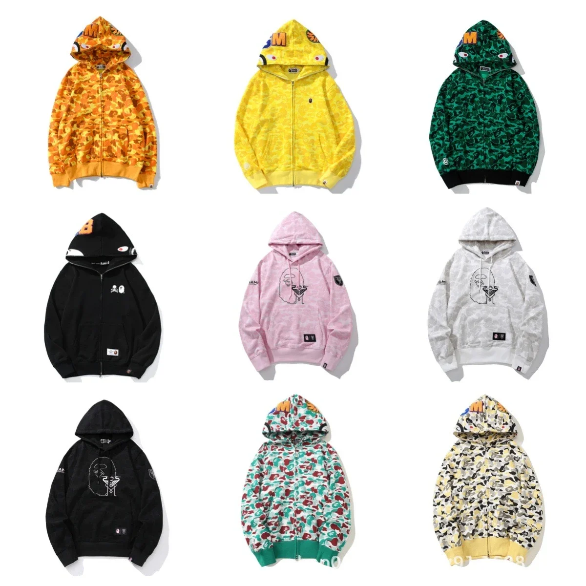 Bape ABC Camo Hoodies [9 Styles]