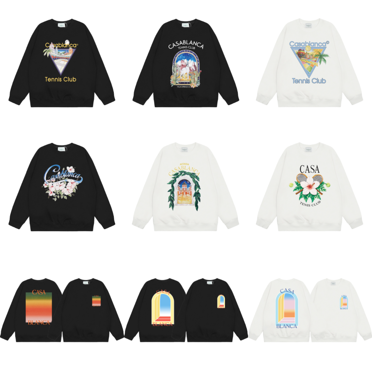 Casablanca Tennis Club Sweatsh