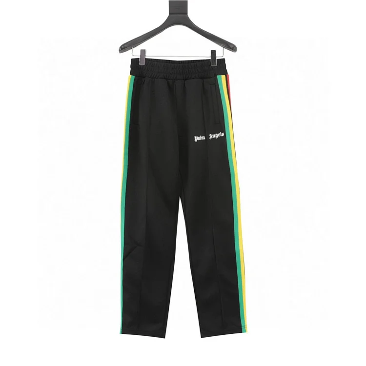 Pa classic rainbow webbing trousers. The fabric is made of custom-dyed polyester pique fabric. The fabric is 280g. To ensure that the color of each pair is the same, the fabric is cut smooth(pic2) Pa classic rainbow webbing trousers. The fabric is made of custom-dyed polyester pique fabric. The fabric is 280g. To ensure that the color of each pair is the same, the fabric is cut smooth