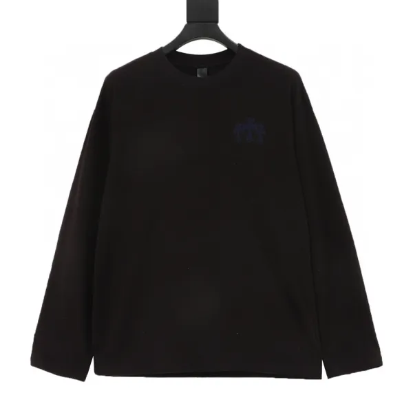 Chrome Hearts Cross Logo Black Crewneck Sweater - 1
