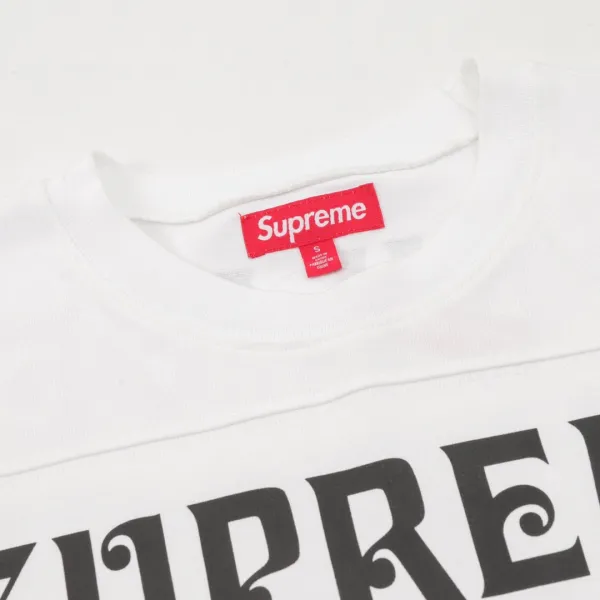 Supreme Number 8 Jersey Black Long-Sleeve Top - 5