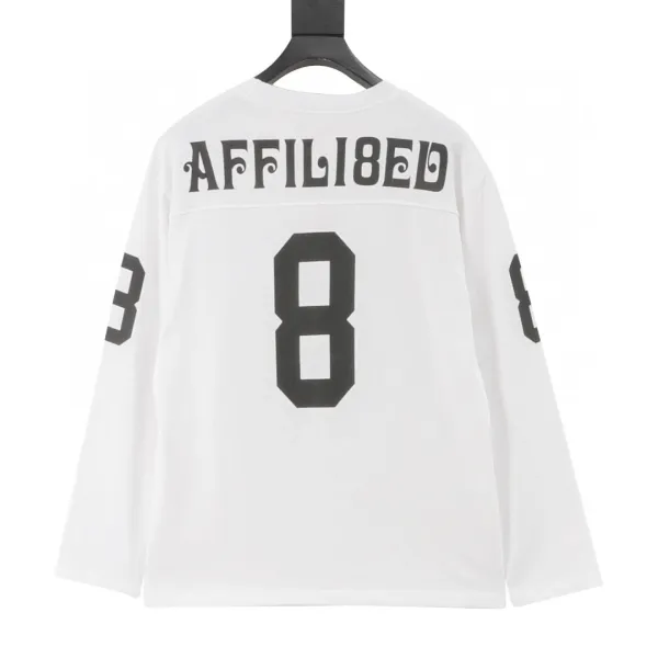 Supreme Number 8 Jersey Black Long-Sleeve Top - 4