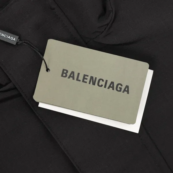 Balenciaga Sporty Racing Jacket Black White Gray - 14