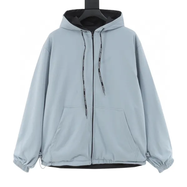 Balenciaga x Under Armour Windbreaker Black Gray Outerwear - 4