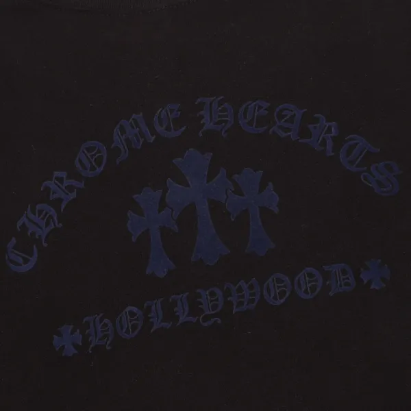 Chrome Hearts Cross Logo Black Crewneck Sweater - 10