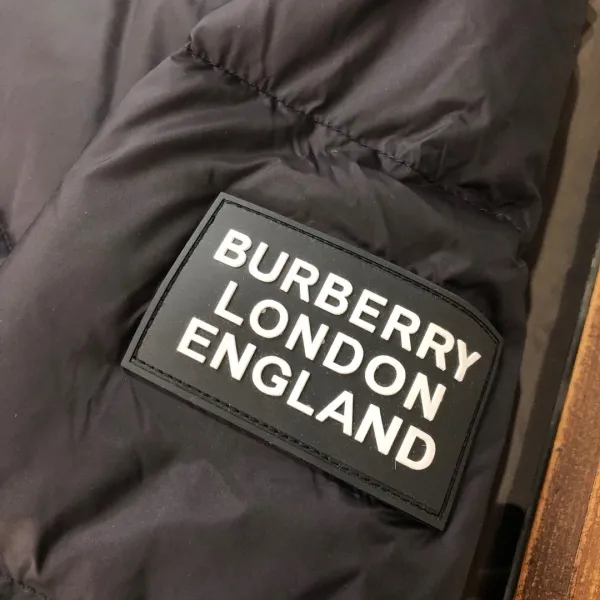 Burberry Hooded Down Vest Black - 11