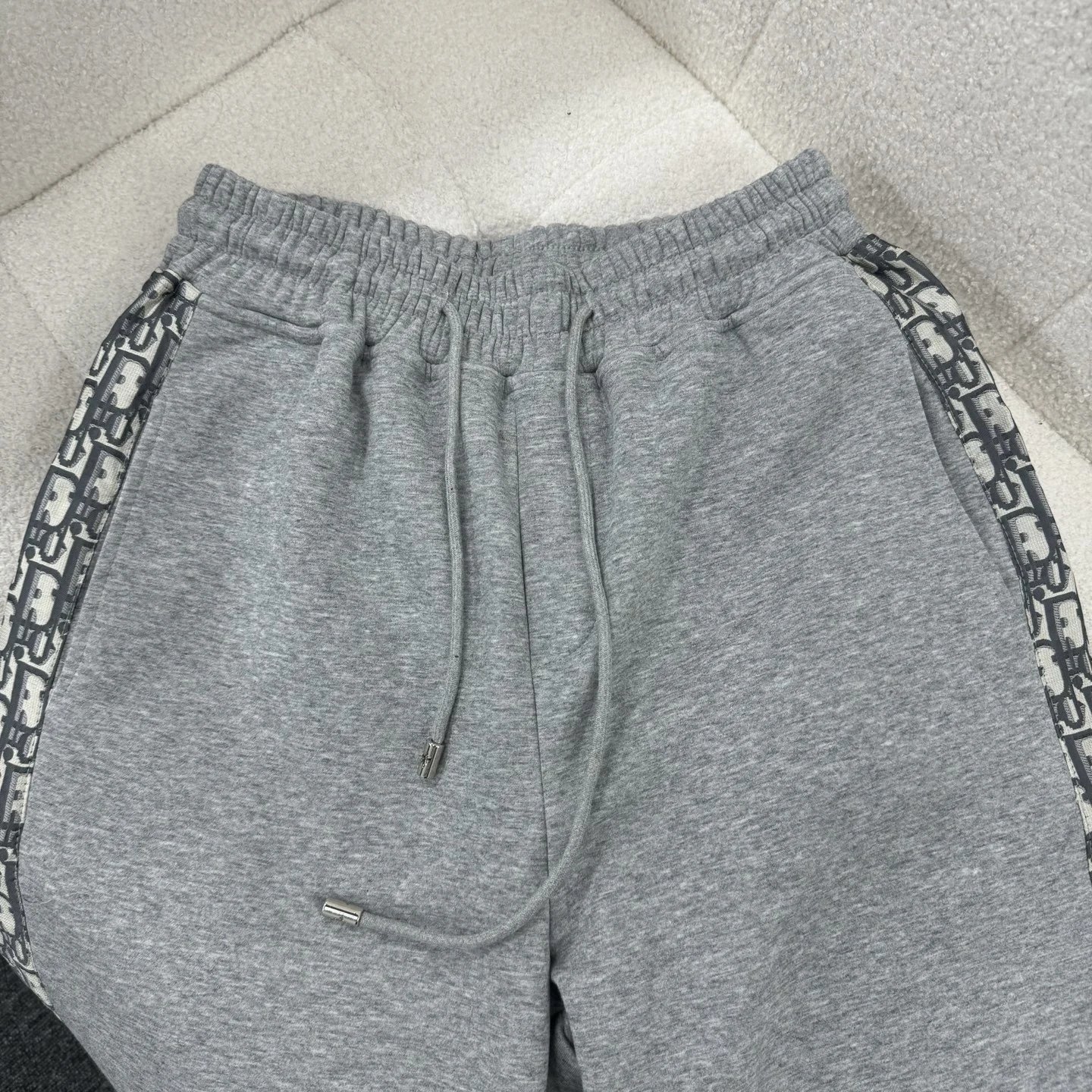 Dior Oblique Tape Sweatpants Navy Blue - 9