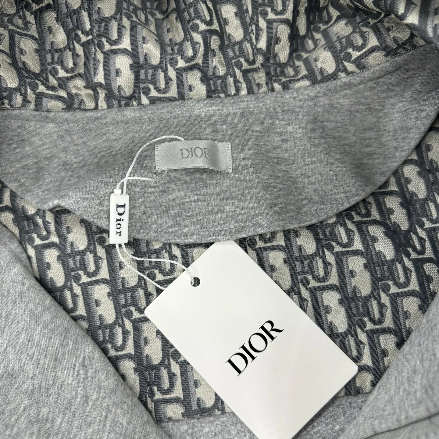 Dior Hoodies & Sweatshirts Oblique Panel Zip-Up Hoodie image 11