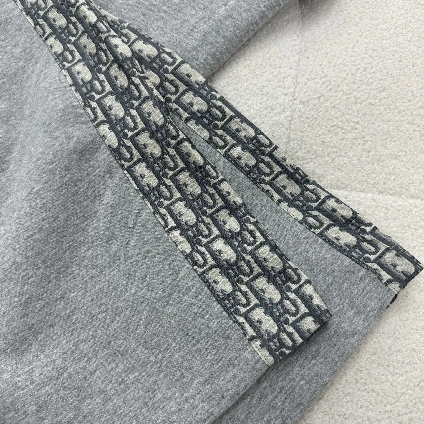 Dior Oblique Tape Sweatpants Navy Blue - 12