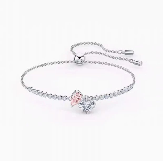 Tiffany & Co. Jewelry Bracelet assortment with crystal, heart and charm designs — BB-012