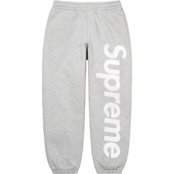 Supreme Dollar Sign Sweatpants Gray - 25
