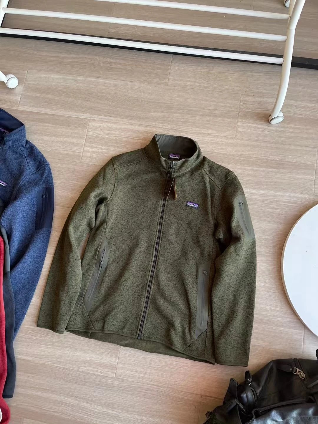Patagonia Jackets Full-Zip Fleece Jacket with Stand Collar — BB6