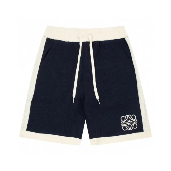 Design Give Embroidered Sweat Shorts Black - 71