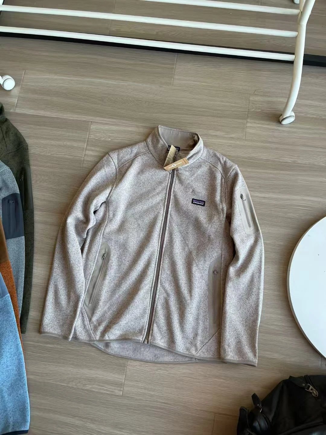Patagonia Jackets Full-Zip Fleece Jacket with Stand Collar — BB4