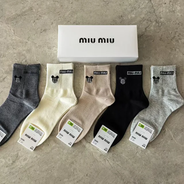 lululemon Socks Logo Crew Multipack product detail image 33