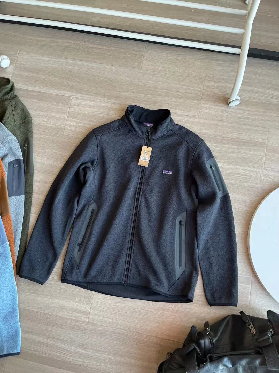 Patagonia Jackets Full-Zip Fleece Jacket with Stand Collar — BB1