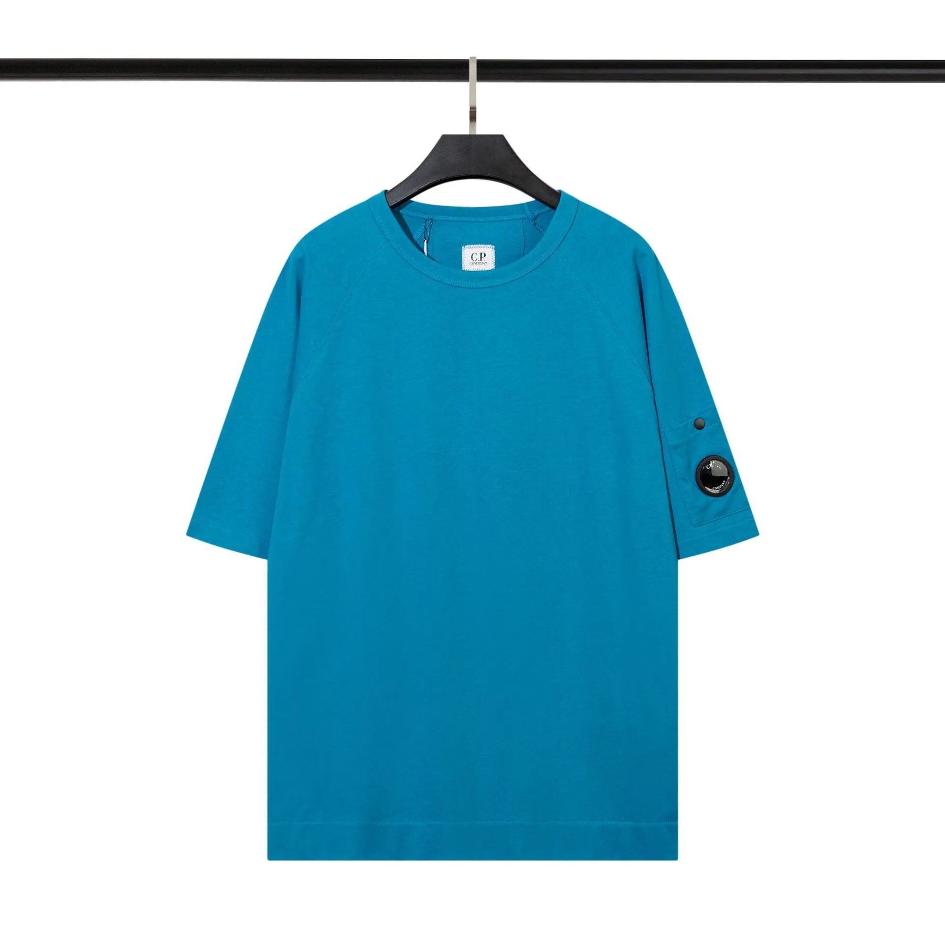 C.P. Company T-Shirts Lens sleeve pocket raglan T-shirt — BB-009