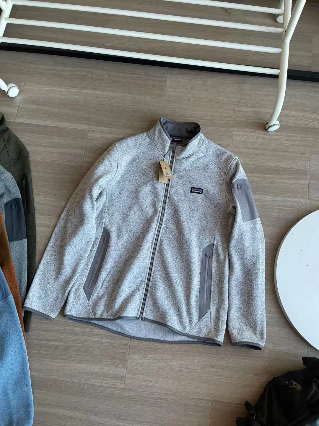 Patagonia Jackets Full-Zip Fleece Jacket with Stand Collar — BB5
