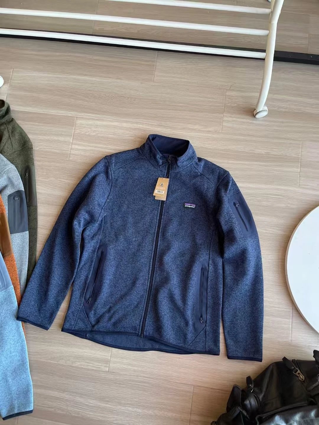 Patagonia Jackets Full-Zip Fleece Jacket with Stand Collar — BB11
